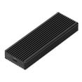 thumbnail image 1 of Solid State Drive Enclosure Case, M.2 SSD Enclosure, Serrated Groove Type SATA Protocol SSD Box NVMe Protocol SSD Box All-aluminum Alloy For Industry Home, 1 of 8