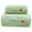 Green - 2, variant on Aminojy Luxury Coral Velvet Bath Towel Set - Ultra Soft & Absorbent 3-Piece Towels for Spa, Gift | Quick Dry Plush Towels for Women & Sensitive Skin