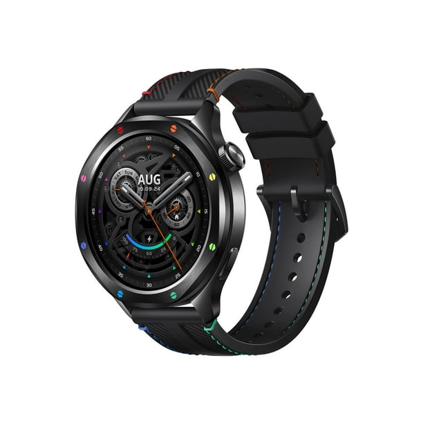 XIAOMI Watch S4 Smartwatch Rainbow – Batería hasta 15d, Pantalla AMOLED 1.43", Compatible con Android y iOS, Corona Giratoria, Bisel Intercambiable, Resistente al Agua, 5 ATM, HR y spO2