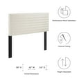 thumbnail image 7 of Modway Tranquil Full/Queen Headboard in Ivory, 7 of 7