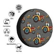 thumbnail image 5 of Easygdp Cartoon Tractor Wheel Sun Guard, Spare Tire Cover,Universal Trailer Suv Truck Camper Travel,Easy To Install And Remove -16 Inch, 5 of 9