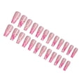 thumbnail image 1 of Length Coffin Fake Nail Scratch Resistant Press-on Fingernails Removable Trimble Nail Tip Adjustable Manicure Stickers Girls Type 2, 1 of 6
