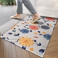 thumbnail image 4 of Pioneer Flower Floral Print Pattern Door Rugs,Washable Non Slip Door Mats Indoor,Decorative Door Mats,Entry Mat Indoor for Entrance,Bedroom,Kitchen,Bathroom,17"x30", 4 of 6