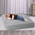 thumbnail image 6 of CREATIVE HOBBIES Modular Kids Couch for Toddler Playroom, Imaginative Furniture Child Sectional Sofa for Playing and Sleeping, Suitable Imaginative Kids Furniture Multifunctional Couch, 6 of 6