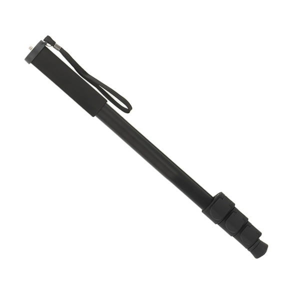 Camera Extension Rod, Telescopic Monopod 1/4 3/8 Conversion Screw Detachable Rubber Pad for Outdoor Photography