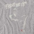 thumbnail image 2 of Friday The 13Th Ax Women's T Shirt, Athletic Heather, Small, 2 of 6