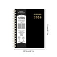thumbnail image 3 of Ohmyroo 2026 Weekly Monthly Planner with Tabs, January 2026-December 2026 Calendar Organizer, Premium Double Coil Binding Notebook, Executive Business Planning Journal, 3 of 6