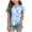 Light Blue, variant on Yindaity Easter Shirts for Girls Girls Easter Shirts Kids Bunny T-Shirt Peace Love Peeps Tees Toddler Short Sleeve Tops Happy Easter Day Outfit(Grey,6-7 Years)
