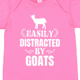 thumbnail image 4 of Inktastic Easily Distracted by Goats Boys or Girls Baby Bodysuit, 4 of 5