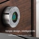 thumbnail image 3 of Cerradura de Huella Digital para Cajón Cerradura de Buzón con Contraseña Cerradura de Cajón Biométrica Cerradura Electrónica Sin Llave Recargable con Huella Digital(A), 3 of 5