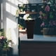 thumbnail image 4 of GAXIRE 2Ud Cubos De Plástico Negros Para Flores Y Con Moderno Para Casa Oficina Y Hotel, 4 of 8