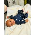 thumbnail image 4 of Newborn Infant Baby Boy Long Sleeve Romper Clothes One Piece Jumpsuit with Headband Outfits (0-3 Months), 4 of 5