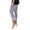 Grey, variant on Ramiter Leggings for Women Tummy Control Women's Warm Winter Fleece Lined wide elastic waistband Thermal Leggings with Flattering Front Seam L,White