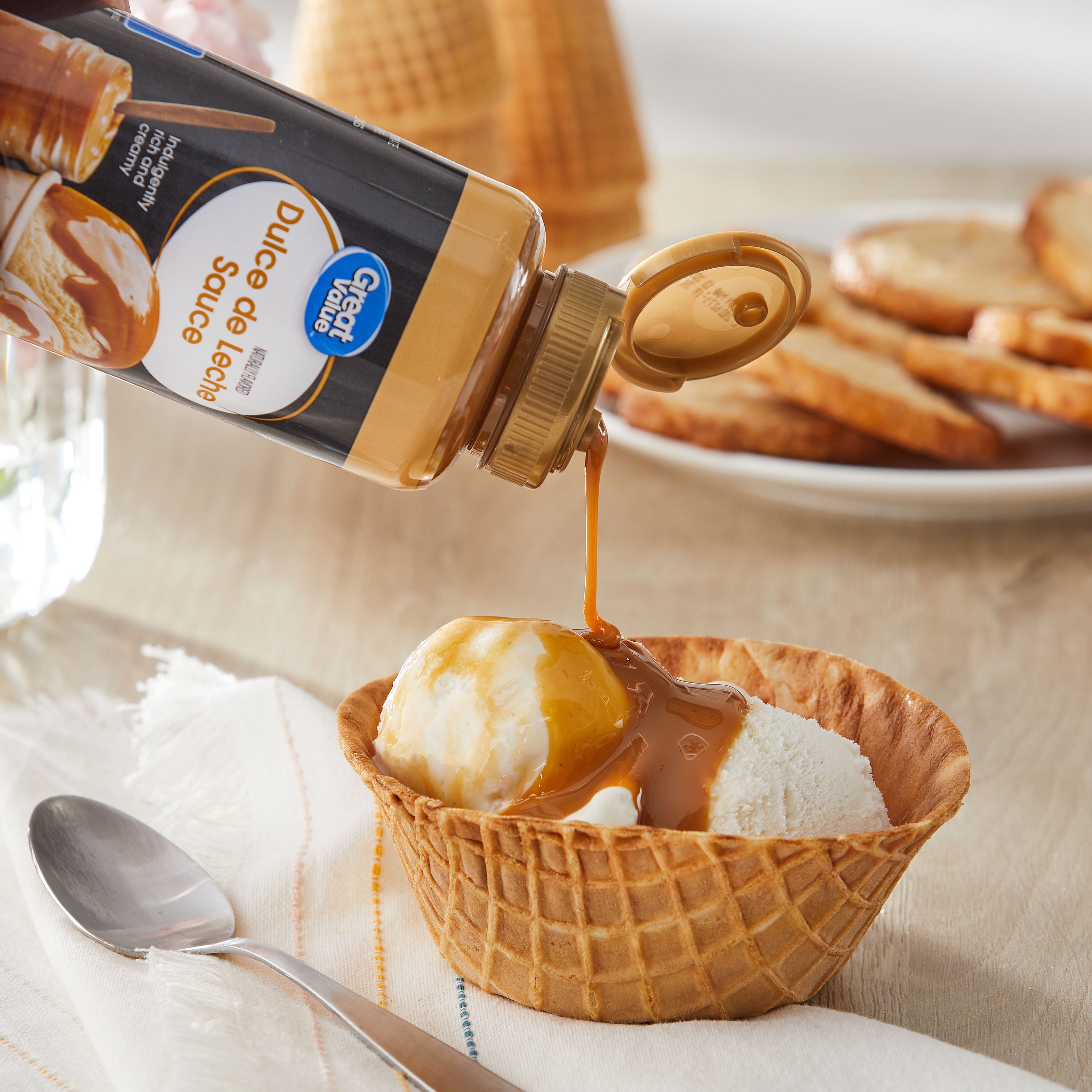 Great Value Dulce de Leche Sauce, 16 oz