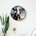 thumbnail image 4 of Quality Quartz Silent Non-Ticking Wall Clock Battery Operated Round Easy to Read clock for Home-Cow On A Summer Pasture(16inch), 4 of 4