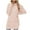 Pink, variant on Plebaso Womens Turtleneck Sweaters with Pockets Knit Long Sleeve Tunic Tops Casual Pullover Sweater