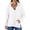 White, variant on EDFBUYKRS Female Long Sleeve Sweatshirt Plus Size Sweatshirts for Women Crewneck Casual Tunic Tops Long Sleeve Shirts Size S