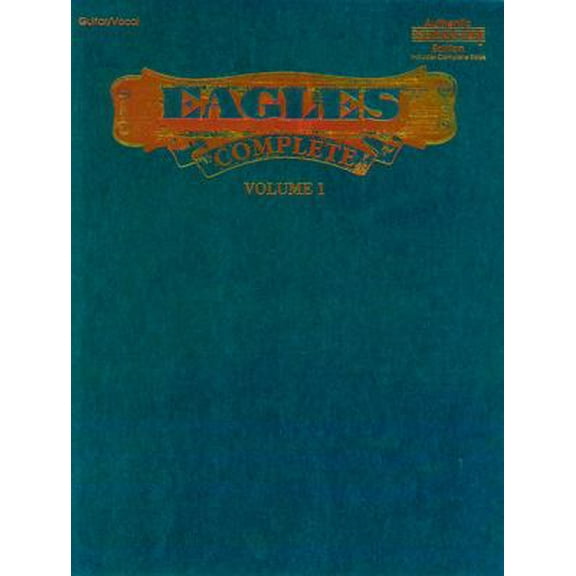 Pre-Owned Eagles Complete, Vol. 1 (Paperback) 0897241207 9780897241205
