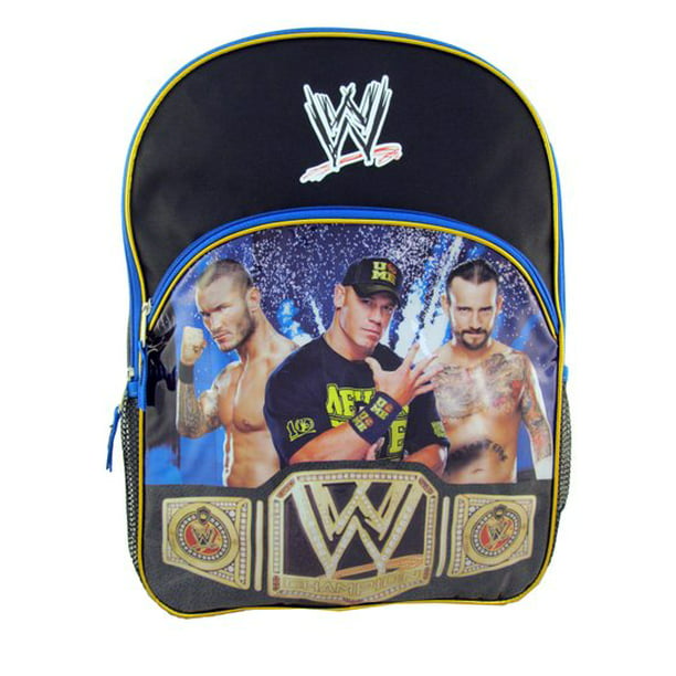 WWE - Backpack - WWE - Championship Belt Large School Bag New 832671 ...