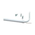 thumbnail image 1 of Classic Touch Heavy Duty Single Curtain Rod White - 18-28, 1 of 1