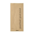 thumbnail image 4 of Bag Tek Kraft Paper Printed Foil Bag - Qt. Size, Bon Appetit - 5 1/2" x 3 1/4" x 12" - 100 count box, 4 of 10