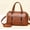 Brown, variant on Handbag for Women,Crossbody Bag Shoulder Bag with Straps,Handle Purses for Work Travel Shopping, The Gift for Her(Black Bag)