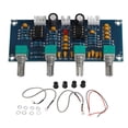thumbnail image 2 of Preamp Tone Board, Dual Channel PCB Preamplifier Volume Tone Control Board High Mid Bass Adjustment  for Sound System, 2 of 8