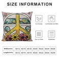 thumbnail image 6 of Acheng Farmhouse Canvas Pillow Cover, Vintage Summer Hippy Bus Pillow Cover, Summer Decor Pillow Cover,&nbsp;Suitable for All Season Pillow Case for Room Bedroom Sofa Chair,2 Pcs White, 6 of 6