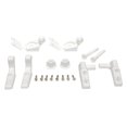 thumbnail image 1 of Bisagra para asiento de inodoro Plumb Pak PP835-34, plástico blanco, 10 x 13 cm, 1 of 2