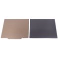 thumbnail image 2 of Placa de construcción para impresora 3D PEI PET Pulverización Impresión a doble cara Placa de construcción de acero con resorte de cama caliente con base magnética suave 180x180 mm/7,1x7,1 pulgadas, 2 of 14