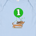 thumbnail image 3 of Inktastic 1st Birthday Puppy 1 Year Old Boy Baby Romper Coveralls, 3 of 4