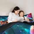 thumbnail image 5 of Castle Fairy Racing Car Twin Comforter Sets for Female Men,Speed Race Car Bedding Set, 5 of 8