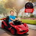 thumbnail image 4 of Best Trading Kids House Carrito Eléctrico Montable para Niños Speedster Diseño Deportivo Carrito de Control Remoto y Modo Manual Bluetooth Luces LED Cinturón de Seguridad Soporta 25 kg, 4 of 7