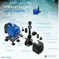 thumbnail image 6 of Aqua Dream 920 GPH External Submersible Water Pump, 6 of 6