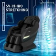 thumbnail image 4 of Premium SL-track Kahuna Massage Chair, SM-7300S Black, 4 of 10