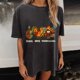 thumbnail image 4 of Pntutb Blusa de manga corta con cuello redondo y mangas caídas vintage para mujer Pntutb Pntutb-4333, 4 of 6