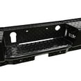 thumbnail image 4 of Westin Automotive 58-341185 Black Textured Powder Coated Steel Bumper, 4 of 14