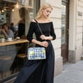 thumbnail image 5 of FORMRS Women Crossbody Purse with Chain Strap Vegan Leather Shoulder Handbag, Light Lemon, 5 of 7