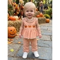 thumbnail image 6 of Loicainy Baby Toddler Girls Halloween Outfit 6 12 18 24 Months 2T 3T 4T Sleeveless Crew Neck Tank Tops and Pants Clothes Set, 6 of 9