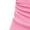 Pink, variant on Women'S Square Neck Ruffle Hem Mini Dress Ruched Waist Short Dresses Green XL