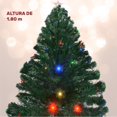 thumbnail image 3 of Árbol Navidad Led JARDIMEX Fibra Optica 180 Cm 200 Ramas + Estrella, 3 of 9