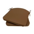 thumbnail image 4 of koolsoo Chair Cushion Garden Seat Pad with Ties Floor Pouf Mat Soft Multipurpose Seating Pillow Floor Cushion for Living Room Sofa , Coffee, 4 of 8