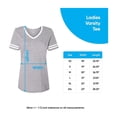 thumbnail image 4 of Disney Women's Lilo and Stitch Shirt, Graphic Print Sporty Stitch T-shirt Slate – 2XL, 4 of 7