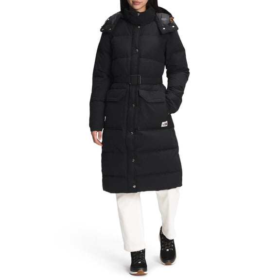 Water Repellent 600 Fill Power Down Longline Parka in Tnf Black , Size X-Small