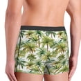 thumbnail image 4 of Kdxio Men's Boxer Briefs with Green Hawaii Palms Print - Comfortable and Breathable Underwear for Everyday Wear, 4 of 7
