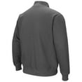thumbnail image 3 of Men's Colosseum Charcoal Syracuse Orange Tortugas Team Logo Quarter-Zip Jacket, 3 of 3