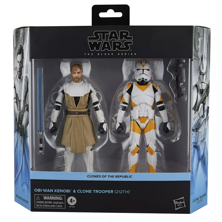 Obi-Wan Kenobi & Clone Trooper (212th) Action Figure Set – Star