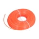 thumbnail image 5 of Hilo de desbrozadora Jadeshay 100 m 2,4 mm Naranja Nylon Durabilidad probada en el tiempo, 5 of 8