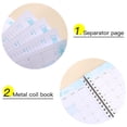 thumbnail image 4 of Clearance! Sweet Home Farm Notebooks for School 2025 Personalized Weekly and Monthly Planner Planner Coil Notebook Spiral Weekly Planner Flower Schedule English Diary One Size Multi-Color, 4 of 9