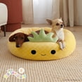 thumbnail image 3 of Cama para Mascotas Maui Pineapple de 24 Pulgadas, tamaño Mediano, ultrasuave, Oficial, 3 of 4